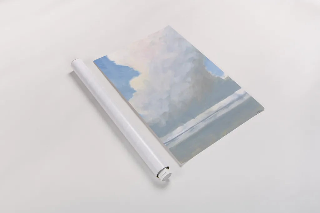 Dramatic Clouds by Wellington Studio. shown as a rolled paper print. Available as archival giclee rolled canvas, fine art paper, or poster print. SKU 89208h.