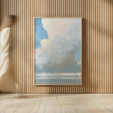 Dramatic Clouds by Wellington Studio. shown as over sized large wall art. Available as an archival giclee rolled canvas, fine art paper, or poster print. SKU 89208h.