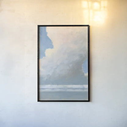 Dramatic Clouds by Wellington Studio. shown as a paper print in a black flame. Available as a archival giclee rolled canvas, fine art paper, or poster print. SKU 89208h.