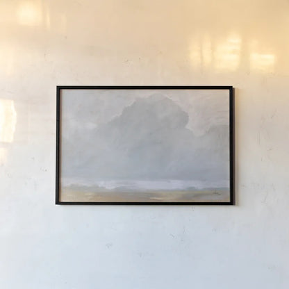 Ethereal Cloud by Wellington Studio. shown as a paper print in a black flame. Available as a archival giclee rolled canvas, fine art paper, or poster print. SKU 86341i.