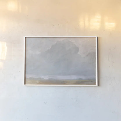 Ethereal Cloud by Wellington Studio. shown as a paper print in a white frame. Available as a archival giclee rolled canvas, fine art paper, or poster print. SKU 86341i.