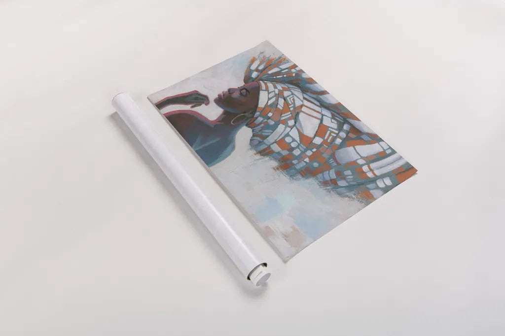 Global Beauty by Wellington Studio. shown as a rolled paper print. Available as archival giclee rolled canvas, fine art paper, or poster print. SKU 94675i.