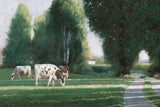 Grazing by Wellington Studio. SKU 86908i. Archival Giclee Fine art print for wall decor.