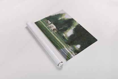 Grazing by Wellington Studio. shown as a rolled paper print. Available as archival giclee rolled canvas, fine art paper, or poster print. SKU 86908i.