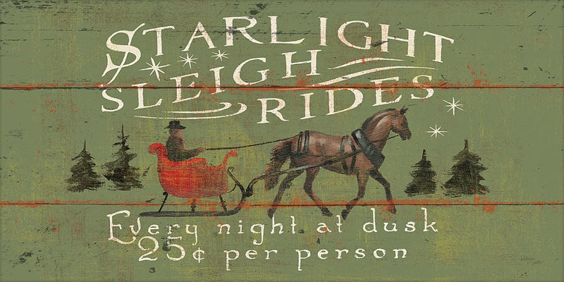 Holiday Signs II Panel by Wellington Studio