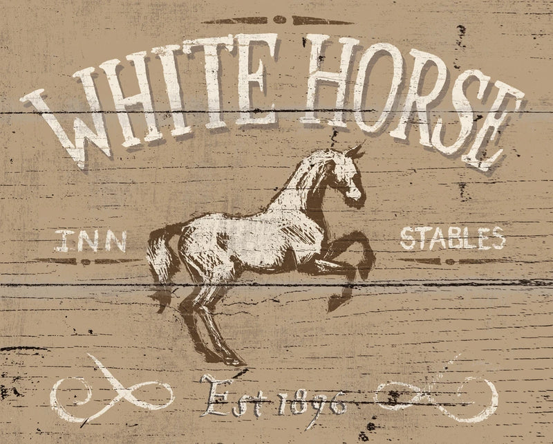 Horse Signs II Neutral by Wellington Studio