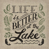 Lake Life I Color by Wellington Studio. SKU 49972a. Archival Giclee Fine art print for wall decor.