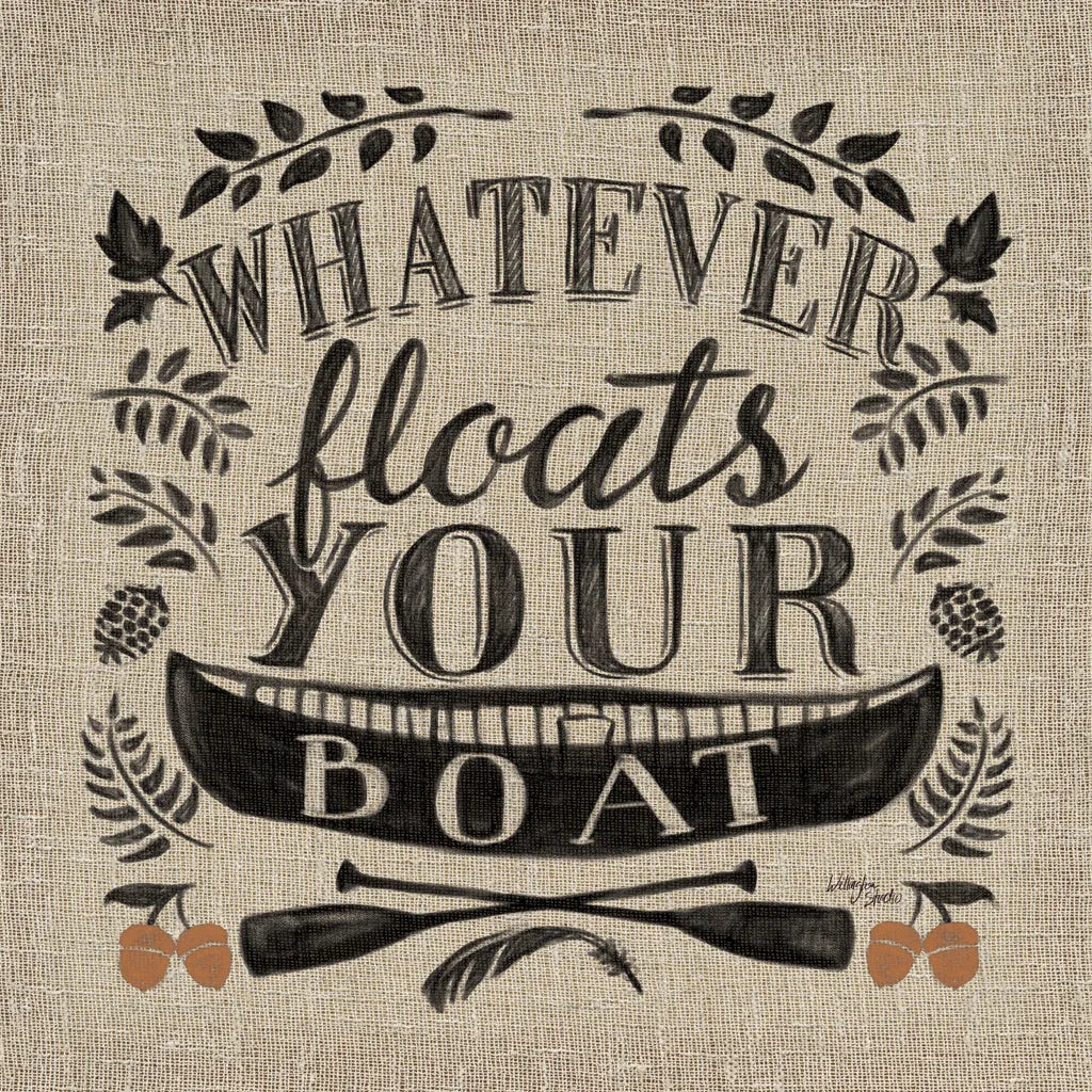 Lake Life II Color by Wellington Studio. SKU 49973a. Archival Giclee Fine art print for wall decor.