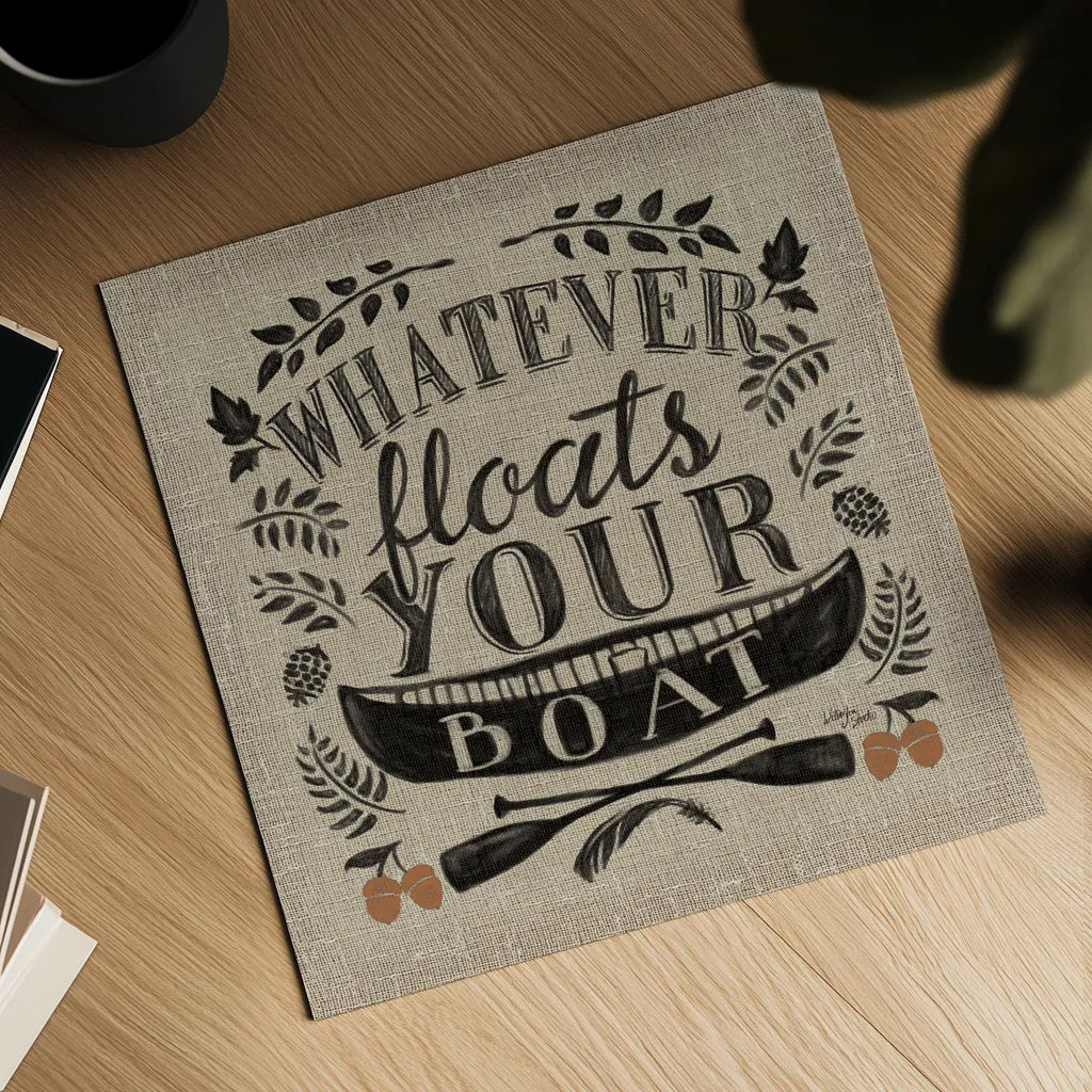 Lake Life II Color by Wellington Studio. Shown as a detailed flat fine art print, highlighting archival giclee quality. Available as an archival giclee rolled canvas, fine art paper, or poster print. SKU 49973a.