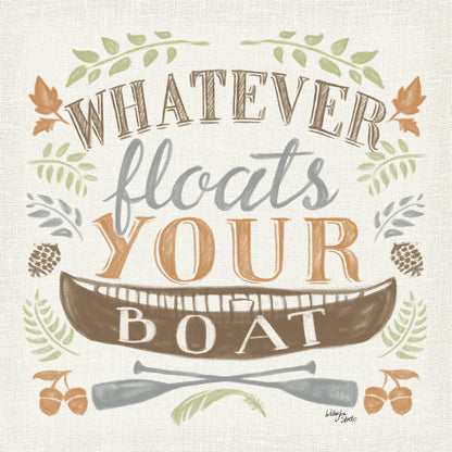 Lake Life II Green by Wellington Studio. SKU 76132a. Archival Giclee Fine art print for wall decor.