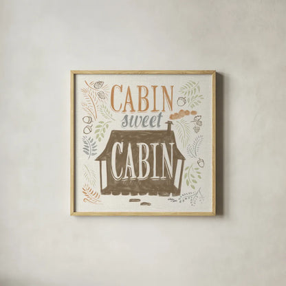 Lake Life IV Green by Wellington Studio. Shown in a natural wood glass frame for a timeless modern aesthetic. Available as an archival giclee rolled canvas, fine art paper, or poster print. SKU 76134a.