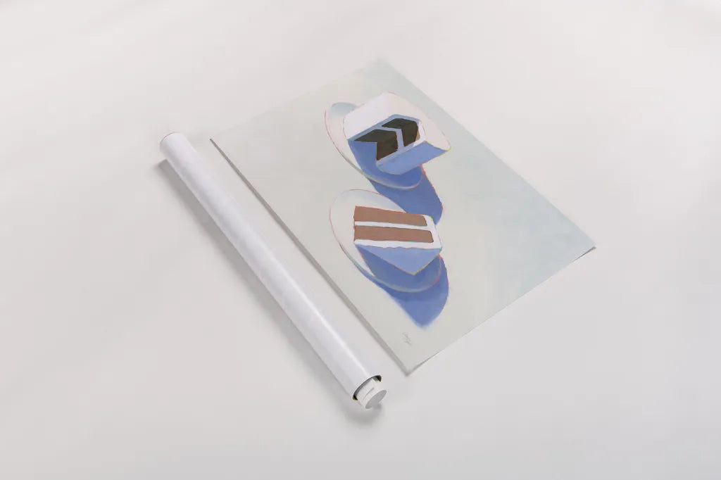 Layer Cake by Wellington Studio. shown as a rolled paper print. Available as archival giclee rolled canvas, fine art paper, or poster print. SKU 90169i.