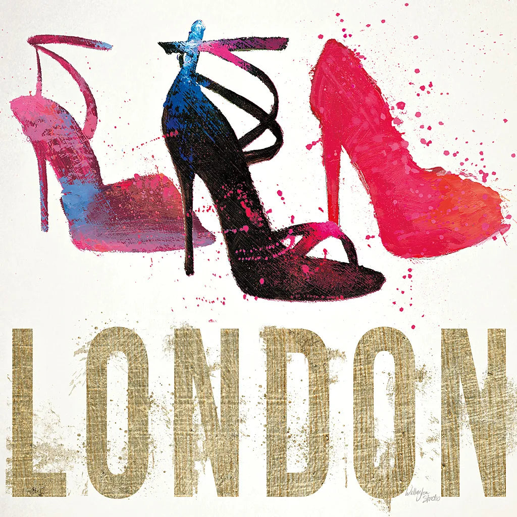 Moda Splash I Light by Wellington Studio. SKU 17012a. Archival Giclee Fine art print for wall decor.