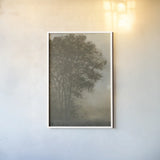 Moon at Dusk Diptych I by Wellington Studio. shown as a paper print in a white frame. Available as a archival giclee rolled canvas, fine art paper, or poster print. SKU 102119h.