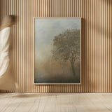 Moon at Dusk Diptych II by Wellington Studio. shown as over sized large wall art. Available as an archival giclee rolled canvas, fine art paper, or poster print. SKU 102120h.