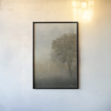 Moon at Dusk Diptych II by Wellington Studio. shown as a paper print in a black flame. Available as a archival giclee rolled canvas, fine art paper, or poster print. SKU 102120h.