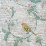 Mosaic Birds III by Wellington Studio. SKU 90248a. Archival Giclee Fine art print for wall decor.