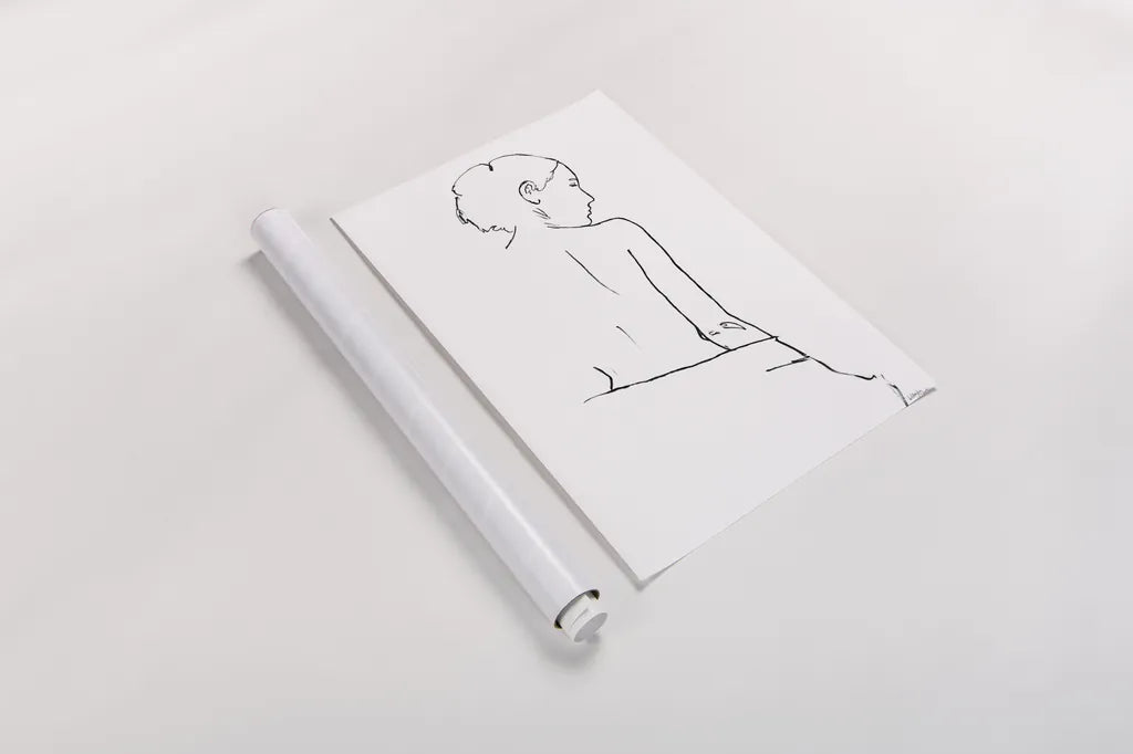 Muse I by Wellington Studio. shown as a rolled paper print. Available as archival giclee rolled canvas, fine art paper, or poster print. SKU 87086h.