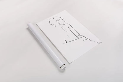 Muse I by Wellington Studio. shown as a rolled paper print. Available as archival giclee rolled canvas, fine art paper, or poster print. SKU 87086h.