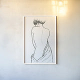 Muse II by Wellington Studio. shown as a paper print in a white frame. Available as a archival giclee rolled canvas, fine art paper, or poster print. SKU 87087h.