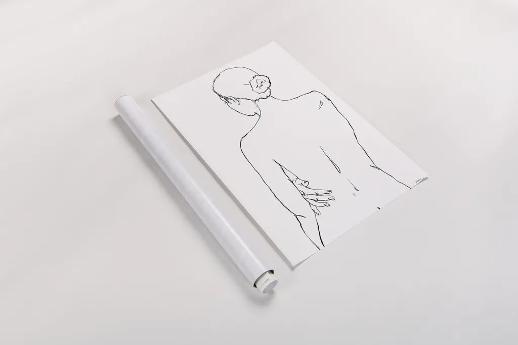 Muse IV by Wellington Studio. shown as a rolled paper print. Available as archival giclee rolled canvas, fine art paper, or poster print. SKU 87089h.