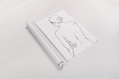 Muse IV by Wellington Studio. shown as a rolled paper print. Available as archival giclee rolled canvas, fine art paper, or poster print. SKU 87089h.