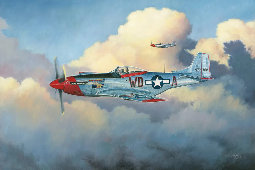 Mustang by Wellington Studio. SKU 100516i. Archival Giclee Fine art print for wall decor.