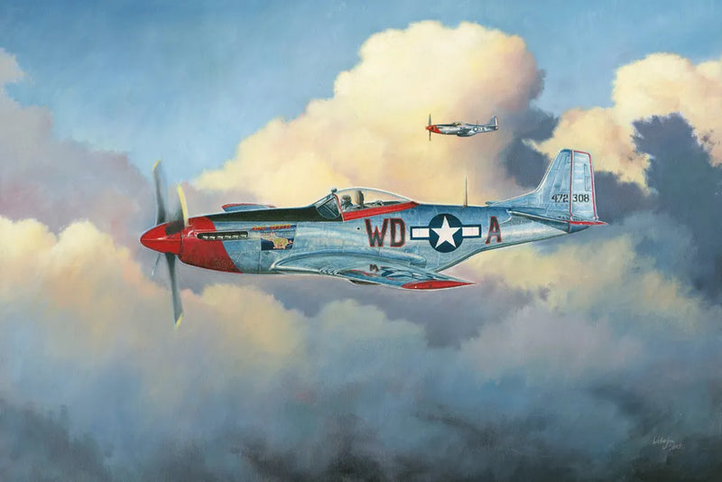Mustang by Wellington Studio. SKU 100516i. Archival Giclee Fine art print for wall decor.