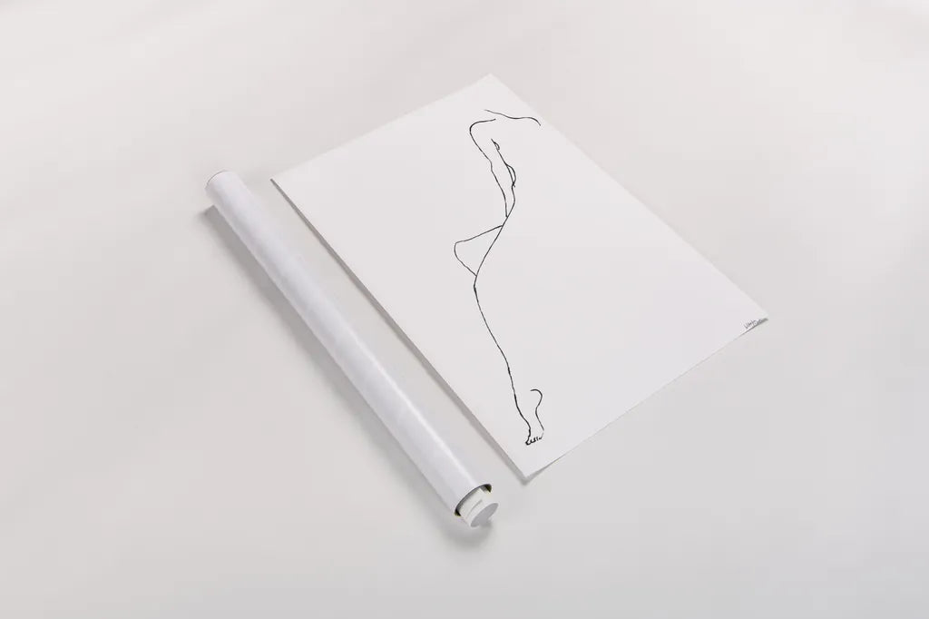 Silhouette I by Wellington Studio. shown as a rolled paper print. Available as archival giclee rolled canvas, fine art paper, or poster print. SKU 87084h.