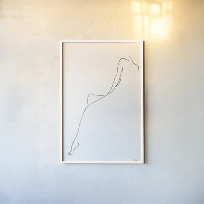 Silhouette I by Wellington Studio. shown as a paper print in a white frame. Available as a archival giclee rolled canvas, fine art paper, or poster print. SKU 87084h.