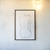 Silhouette II by Wellington Studio. shown as a paper print in a black flame. Available as a archival giclee rolled canvas, fine art paper, or poster print. SKU 87085h.