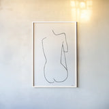 Silhouette II by Wellington Studio. shown as a paper print in a white frame. Available as a archival giclee rolled canvas, fine art paper, or poster print. SKU 87085h.