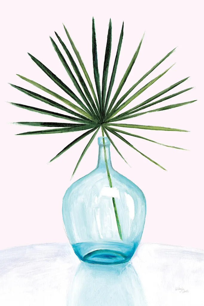 Statement Palms I by Wellington Studio. SKU 33610h. Archival Giclee Fine art print for wall decor.