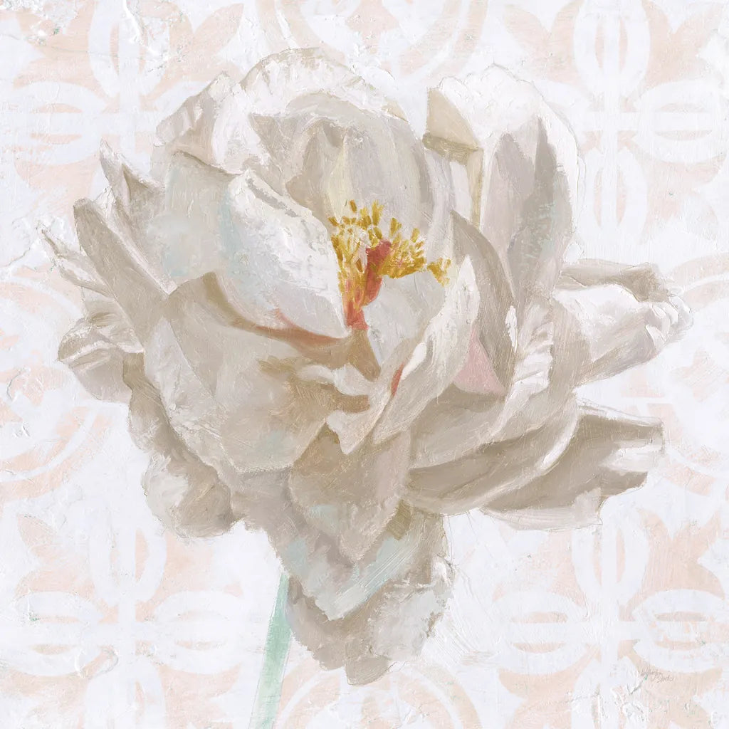 Sublime Peony I Light by Wellington Studio. SKU 88912a. Archival Giclee Fine art print for wall decor.