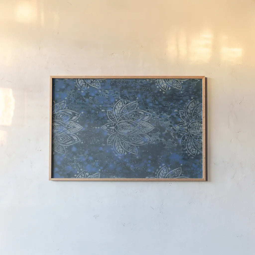 Textures VI by Wellington Studio. shown as a paper print in a natural frame. Available as a archival giclee rolled canvas, fine art paper, or poster print. SKU 86885i.