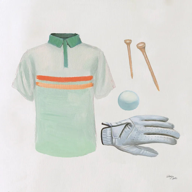 The Fairway IV by Wellington Studio. SKU 99419a. Archival Giclee Fine art print for wall decor.