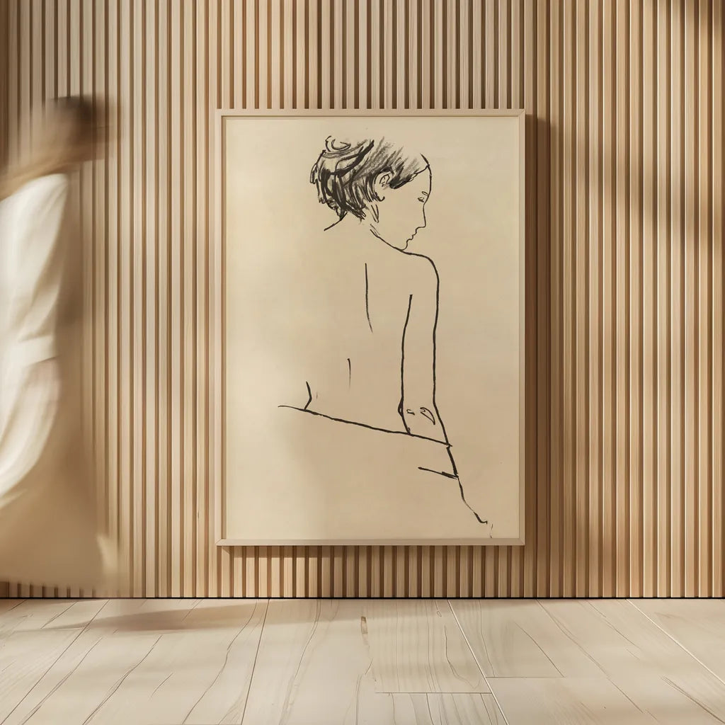 Vintage Muse I by Wellington Studio. shown as over sized large wall art. Available as an archival giclee rolled canvas, fine art paper, or poster print. SKU 90907h.