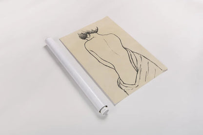 Vintage Muse II by Wellington Studio. shown as a rolled paper print. Available as archival giclee rolled canvas, fine art paper, or poster print. SKU 90908h.