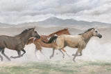 Wild Horses by Wellington Studio. SKU 84113i. Archival Giclee Fine art print for wall decor.