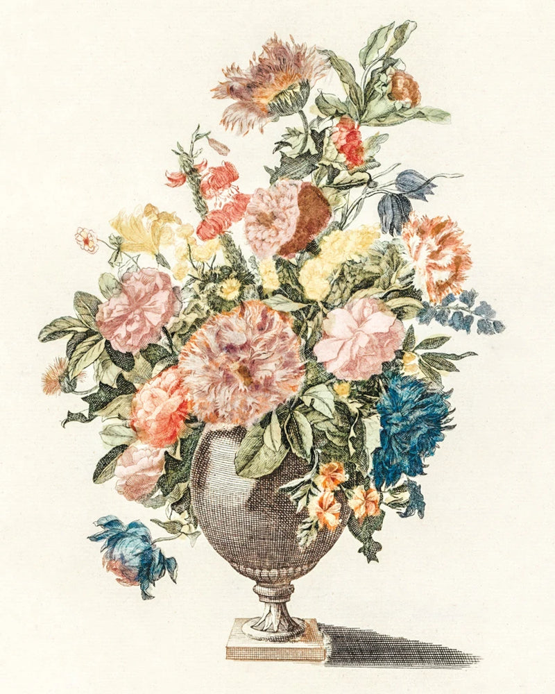 A Vase with Flowers I by Wild Apple Portfolio