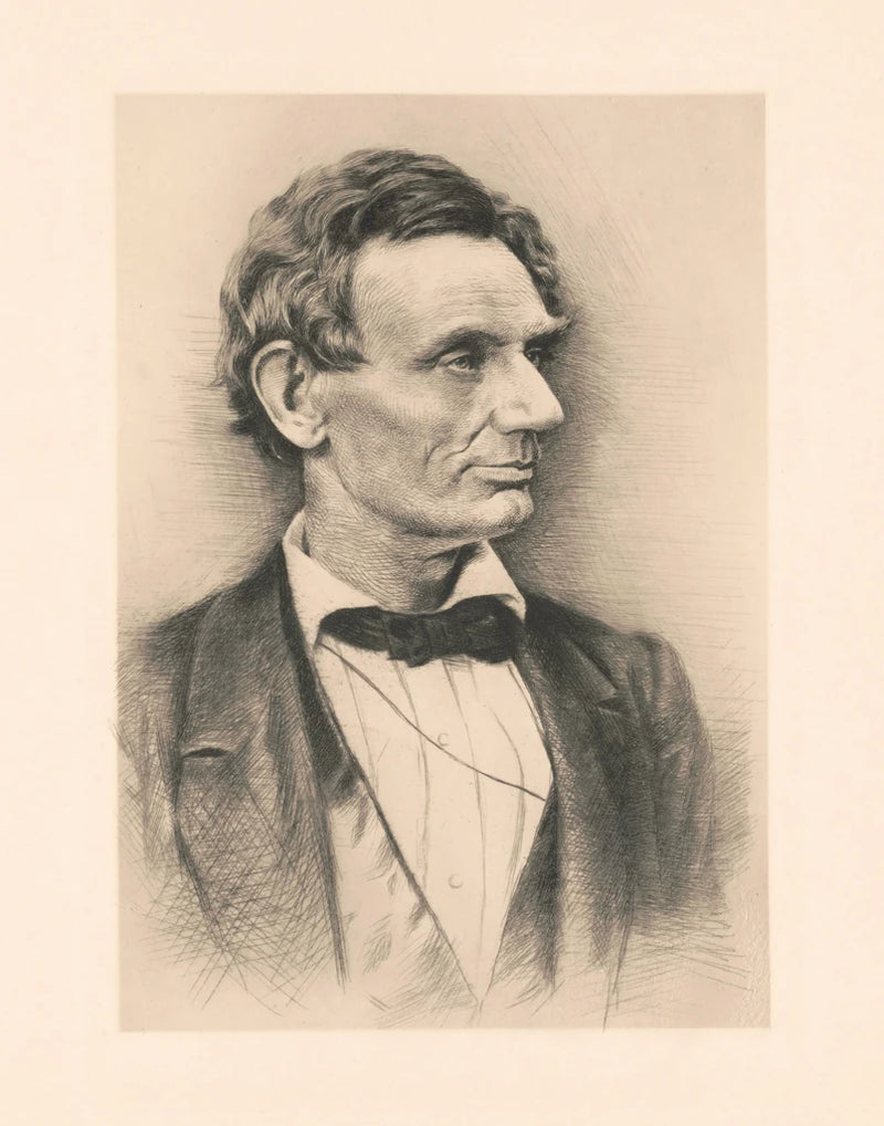 Abraham Lincoln Bust by Wild Apple Portfolio