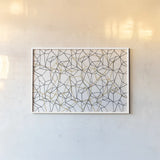Across Geometrics by Wild Apple Portfolio. shown as a paper print in a white frame. Available as a archival giclee rolled canvas, fine art paper, or poster print. SKU 69139i.