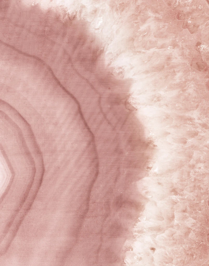 Agate Geode II Blush by Wild Apple Portfolio
