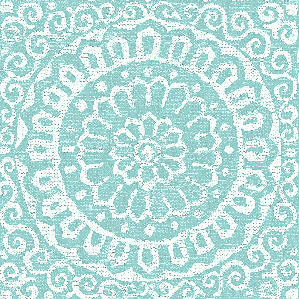 Amadora Blue - Tile VI by Wild Apple Portfolio. SKU 25700a. Archival Giclee Fine art print for wall decor.