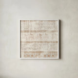 Animal Textile II by Wild Apple Portfolio. Shown in a crisp white glass frame for a clean and minimalist style. Available as an archival giclee rolled canvas, fine art paper, or poster print. SKU 63204a.