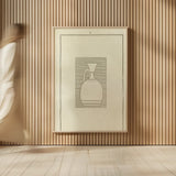 Antique Urn III by Wild Apple Portfolio. shown as over sized large wall art. Available as an archival giclee rolled canvas, fine art paper, or poster print. SKU 104705h.