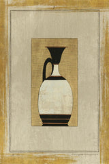 Antique Urn III Gold by Wild Apple Portfolio. SKU 104708h. Archival Giclee Fine art print for wall decor.