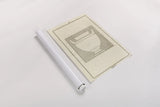 Antique Urn IV by Wild Apple Portfolio. shown as a rolled paper print. Available as archival giclee rolled canvas, fine art paper, or poster print. SKU 104706h.