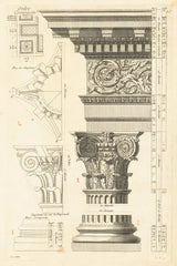 Architectural Rendering I Cream by Wild Apple Portfolio. SKU 15525h. Archival Giclee Fine art print for wall decor.