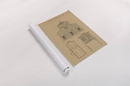 Architecture of Italy by Wild Apple Portfolio. shown as a rolled paper print. Available as archival giclee rolled canvas, fine art paper, or poster print. SKU 80437h.